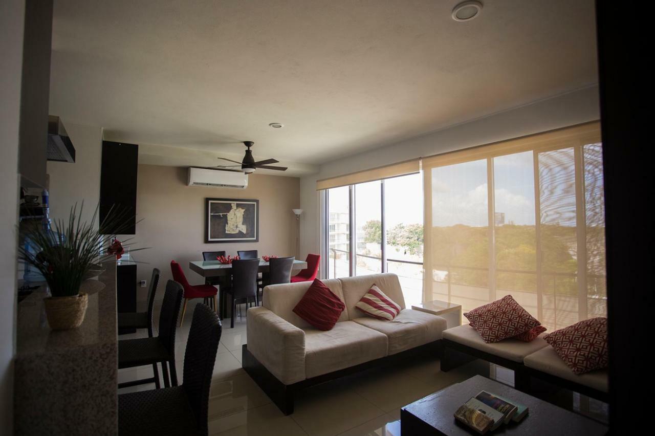 3Br Apt With Pool Cancun Luaran gambar