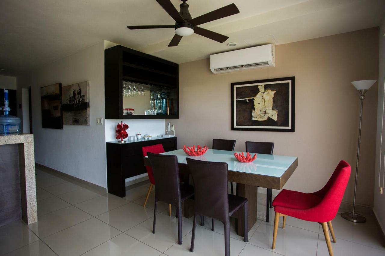 3Br Apt With Pool Cancun Luaran gambar